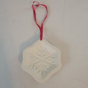 Longaberger Snow Flake Ornament